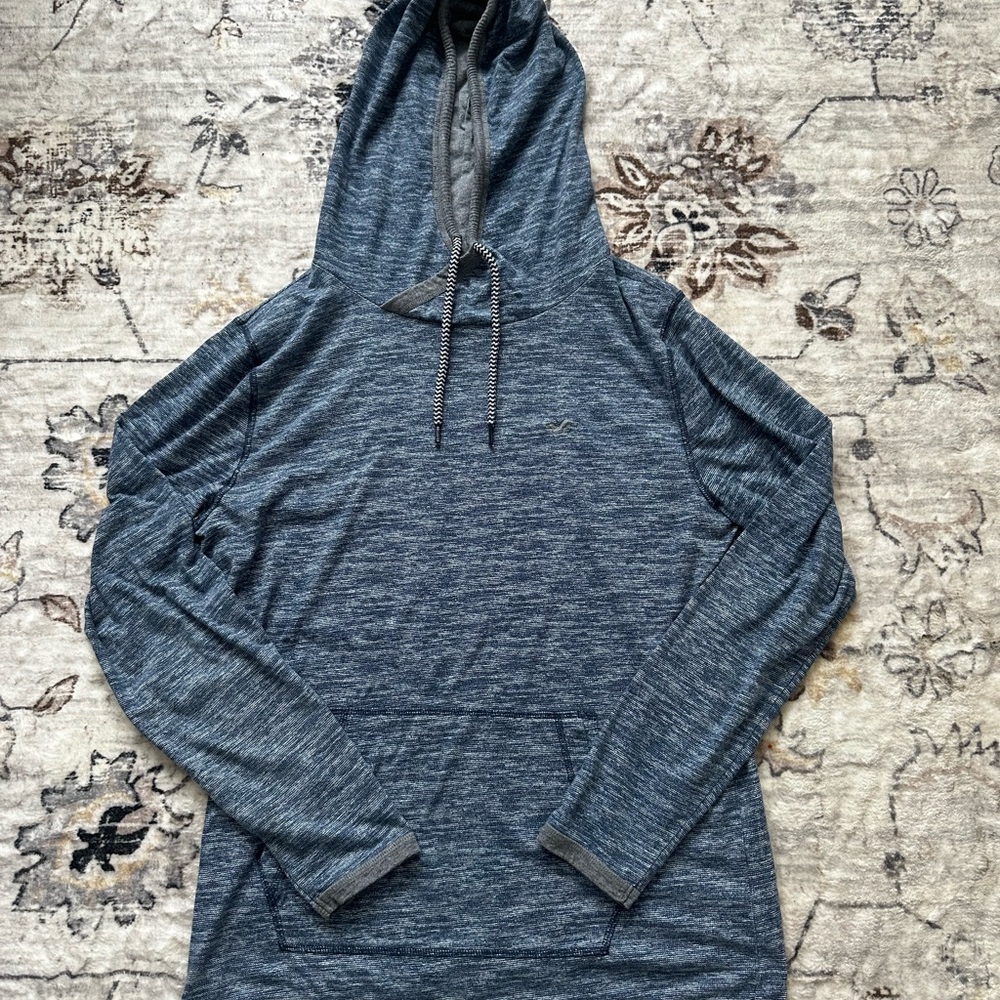 Hollister Heathered Gray Hoodie